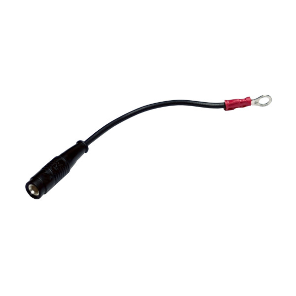 Bananenkupplung mit Kabel, 1 Stück